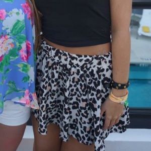 Show Me Your Mumu cheetah print shorts